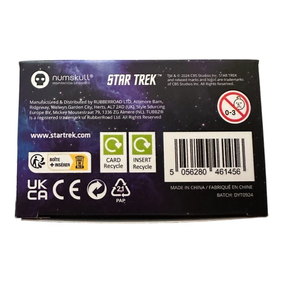 NEW Mini Tubbz Star Trek Cosplaying Duck | SPOCK - Picture 5 of 5